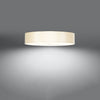 Elegant flush ceiling lights Sollux Lighting Ceiling lamp SKALA 70 white