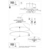 Sleek flush ceiling lamp Sollux Lighting Ceiling lamp SKALA 70 white