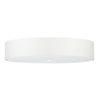 Stylish flush ceiling lamp Sollux Lighting Ceiling lamp SKALA 70 white