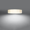 Stylish flush ceiling lamp Sollux Lighting Ceiling lamp SKALA 60 white