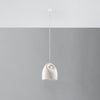 Stylish ceiling lamp for bedroom Sollux Lighting Ceramic Pendant Lamp BUKANO
