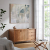 Scatter Box wall art Halbert canvas with floating wood frame