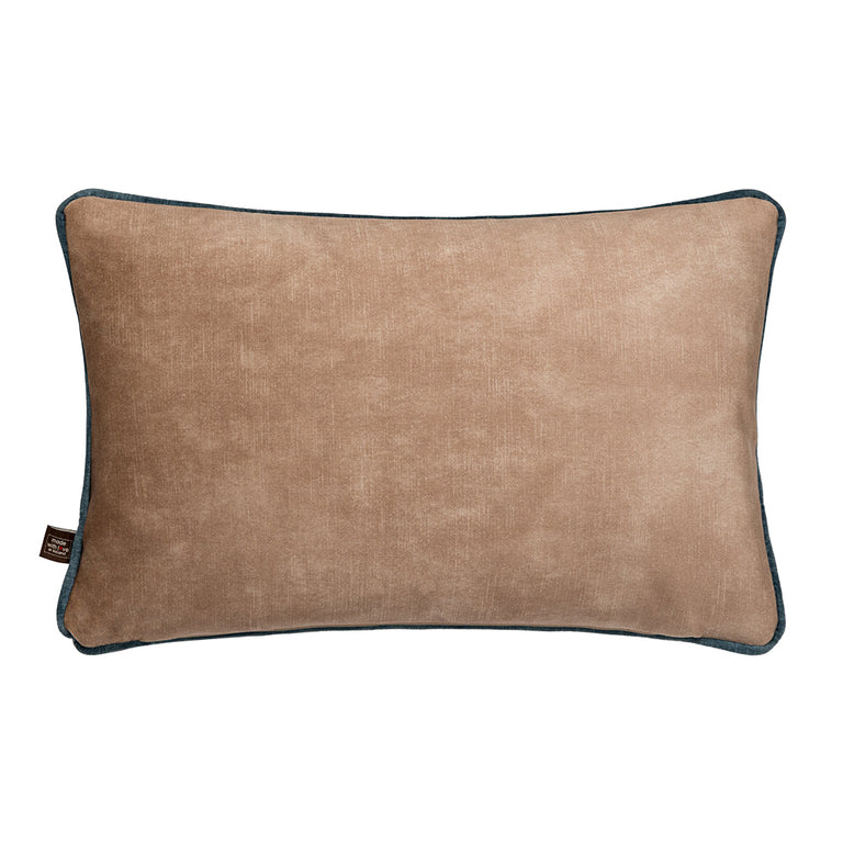 Scatter Box Cushion Etta Blue Camel 35x50cm