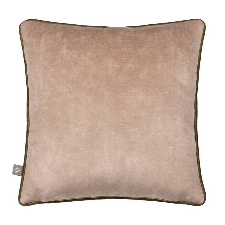 Scatter Box Cushion Etta Olive Camel 58x58cm