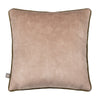 Irish-made Velvet Bliss: The Olive Camel cushion by Scatter Box.