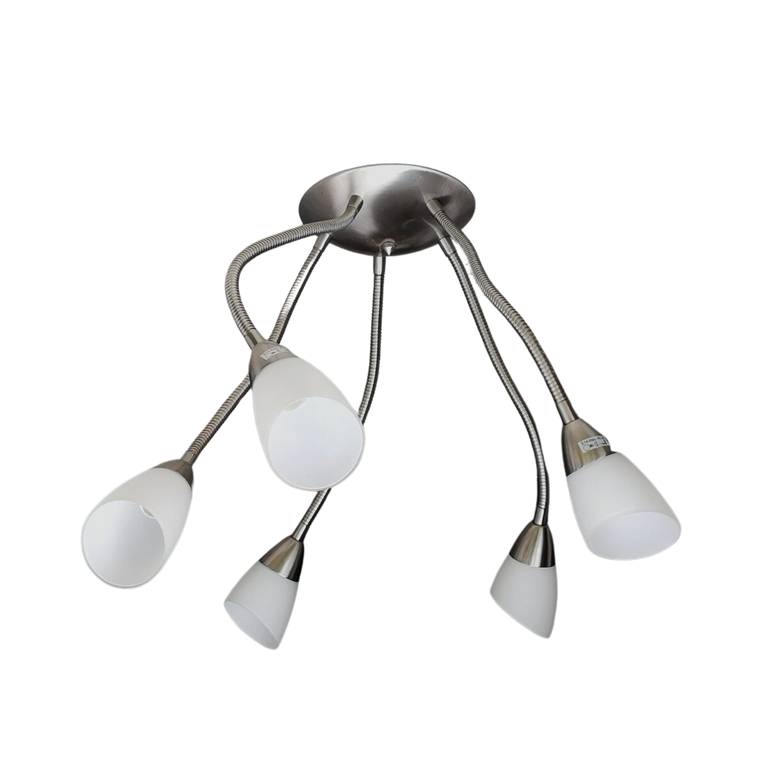 5-Light Semi-Flush Lights Chrome – Ceiling Mounted Lighting