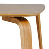 Sleek and elegant wood rectangle dining table for your kitchen.