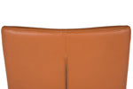 Easy-to-maintain tan counter top stool.