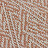 Scatterbox Outdoor Cushion Amalfi 40x60cm Coral close view picture of the pattern