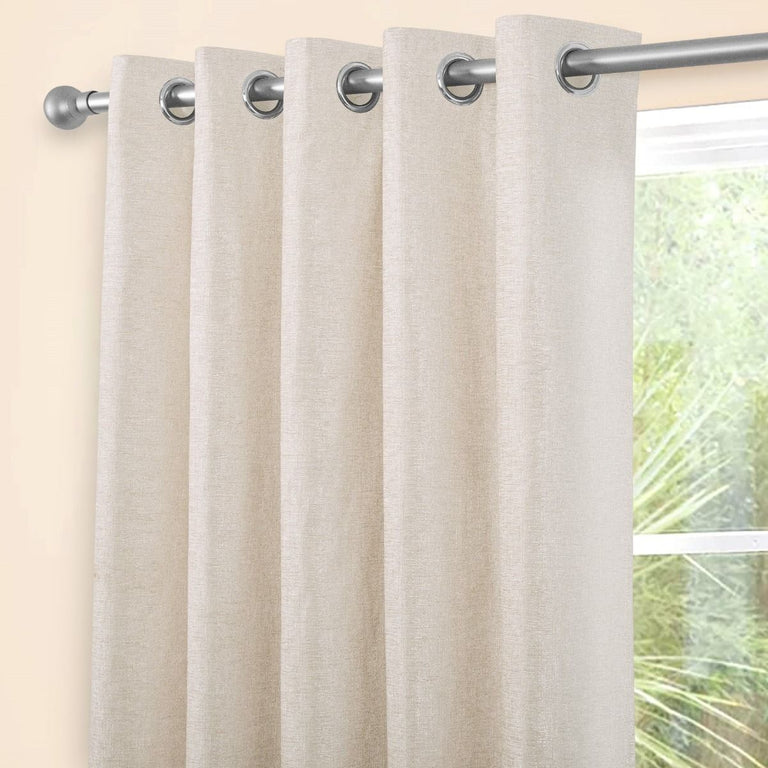 Amberley Thermal Natural Eyelet Curtains