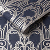 Graham & Brown Art Deco Midnight Wallpaper picture of the wallpaper roll