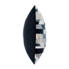 "Scatterbox cushion in blue, perfect for adding texture to your home."
