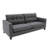 Astrid 3 Seater Sofa Charcoal - Supreme Comfort