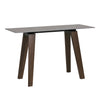 Sleek modern console table with sintered stone top – Axton Console