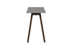 Walnut veneer on solid birch legs – Axton Modern Console