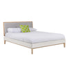 Stylish American white oak super king bed - Baobab Collection
