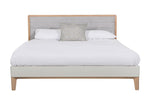 Upholstered headboard super king bed - Baobab Furniture