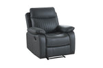 Leather recliner accent chair Barkley 1 Seater