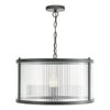 Stylish black pendant ceiling light for dining room lighting