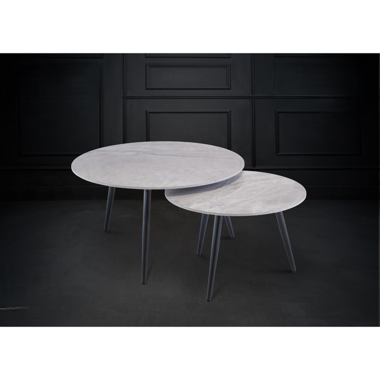 Blake Nest of Coffee Tables Grey