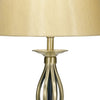 Elegant Bybliss Table Lamp Antique Brass With Shade for a timeless lighting touch.

