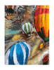 Captivating paintings showcasing Turkish balloon flights.
