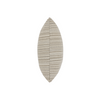 Cozy and durable Scatterbox Cushion Outdoor Capri 43x43 cm Natural with herringbone design.