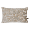 Luxurious Scatterbox Cushion Carter 40x60cm Natural with geometric design
