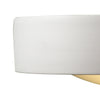 Catalan Wall Washer Lamp White Ceramic close view picture of the white base