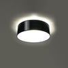 Modern flush ceiling lights with Sollux Lighting Ceiling Lamp ARENA Black