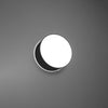 Stylish flush ceiling lamp Sollux Lighting Ceiling Lamp ARENA Black