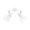 Ceiling lamp ARTEMIS 2 white stylish led lights with flush semi flush ceiling design