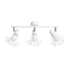 Compatible with led lights Ceiling lamp ARTEMIS 3 white for energy efficiency