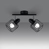 Versatile Sollux Lighting Ceiling Lamp BELUCI 2 Black for any room design