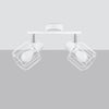 Ceiling lamp BELUCI 2 white  for loft aesthetics