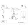 Quality Sollux Lighting Ceiling lamp BELUCI 2 white perfect for contemporary spaces