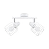 Elegant Sollux Lighting CCeiling lamp BELUCI 2 white  combining functionality and style
