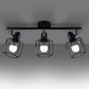 Stylish Sollux Lighting Ceiling Lamp BELUCI 3 Black for modern interiors