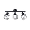 Versatile Sollux Lighting Ceiling Lamp BELUCI 3 Black for any room design