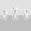 Contemporary Sollux Lighting Ceiling lamp BELUCI 3 white enhancing home decor