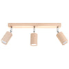 Classic and stylish design Ceiling lamp BERG 3 natural wood