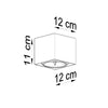 Ceiling lamp with modern lighting design featuring flush mount light fixtures