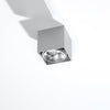 Minimalist flush mount ceiling light with modern home accessories
