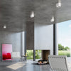 Classic flush ceiling lights with energy-efficient led lighting