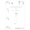 Stylish Sollux Lighting Ceiling Lamp BOOMO 8 for modern interiors
