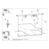 Celia white ceiling lights for soft, smokey illumination
