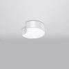 Minimalist Sollux Lighting CIRCLE 1 flush mount ceiling light