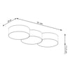 Ceiling lamp CIRCLE 3A white Available in 1 to 4-lamp configurations
