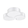 Stylish flush ceiling lights Sollux Lighting Ceiling lamp CIRCLE 3B white