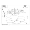 Sollux Lighting CIRCLE 4 led lights for flush ceiling